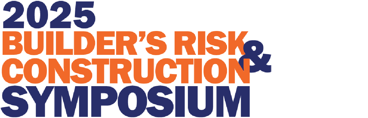 Builder's Risk & Construction Symposium 2025 Logo